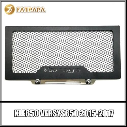 Free shipping Radiator motorcycle accessories protective cover Fit For Kawasaki versys 650 KLE650 VERSYS650 2015 2016 2017