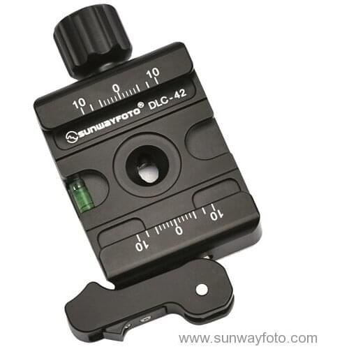 Free shipping SUNWAYFOTO Duo-Lever Clamp DLC-42 Compatible with all Arca-Swiss Clamp Adapter