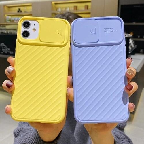 Luxury Camera Lens Shockproof Case For iPhone 12 11 Pro XS XR X 6 6s 8 7 Plus Mobile Phone Cover Soft Silicone Back Bumper Shell
