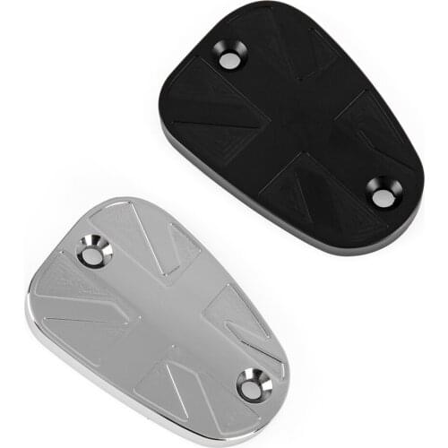CNC Aluminum Front Brake Reservoir Master Cylinder Disc Cap Cover Protector For Triumph Bonneville T100 T120 America Speedmaster