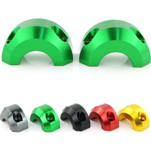 For Kawasaki Z900 Z650 Versys 1000 650 Versys KLE650 ER-6N Vulcan S Brake Master Cylinder Mirror Mount Clamp Cover Aluminum