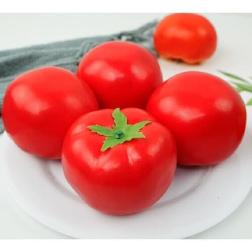 Artificial Fruit Foamy Tomatoes Model Home Decoration Crafts Simulation Fruit Photography Prop Home Decoration Preschool Toys