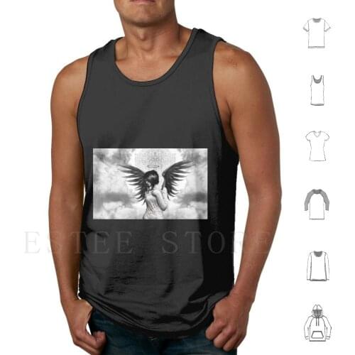 Beautiful Angel Tank Tops Vest Sleeveless Beautiful Angel Drawing Angels Descending From Heaven Divine Might Help Support