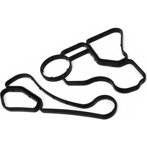 Engine Oil Filter Housing Seal Gasket For BMW E60 E82 E83 E84 E90 E92 E93 Oil Cooler SET FOR 335i 525i 530i 535i X5