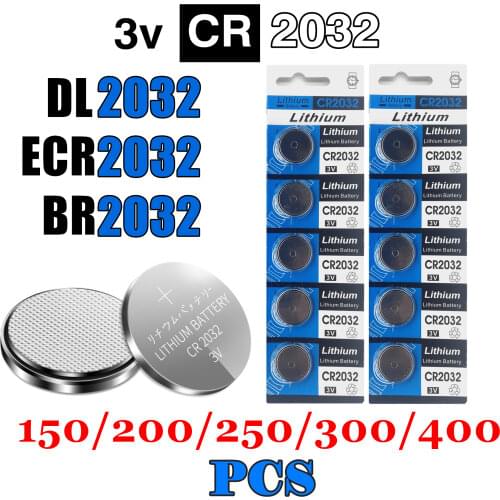 100% brand new original card coin cr2032 3V lithium battery watch computer remote control calculator button battery coin battery