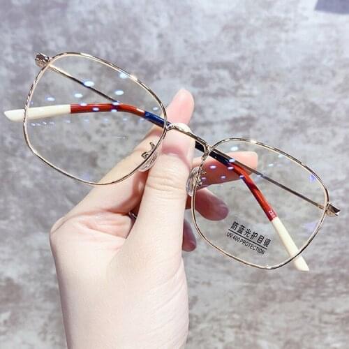 NEW Womens Blue Light Blocking Computer Glasses Men Square Anti Blue Rays Eyeglasses Female Plain Mirror Glasses Frame Eyewear