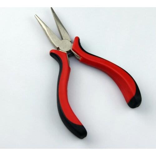 Hair Extensions Pliers Micro Beads Extensions Multifunctional Remover Pliers Red Extensions Pliers For I Tip/ Nano Beads Hair