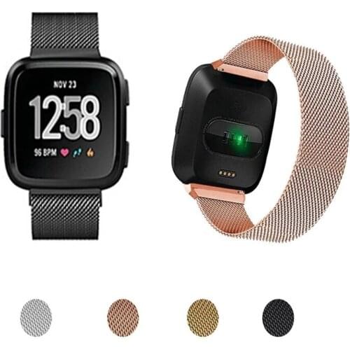Replacement Band For Fitbit Versa Lite Wristband Stainless Steel Watchband Accessories Strap For Fitbit Versa 2 Bracelet ремешок