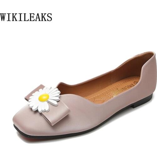 Leather Casual Shoes Slip on Shoes for Women Korean Fashion Square Toe Loafers Women Harajuku Barefoot Shoes Women Zapatos Mujer