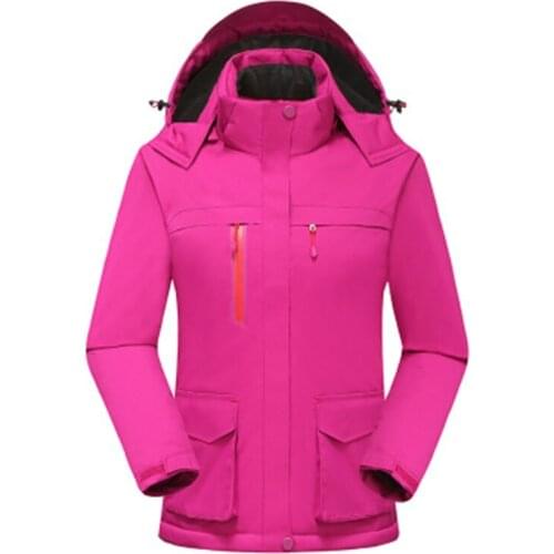 Electric heating jacket coat down cotton outdoor coat USB electric heating hooded winter warm jacket winter outdoor women 2020