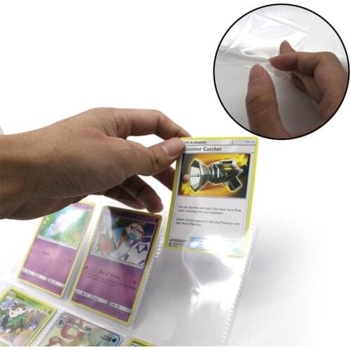 Wallets Album Pages Collection 45 / 90 Pockets Trading Gaming Card Sleeves Storage photo book Case Cover #117