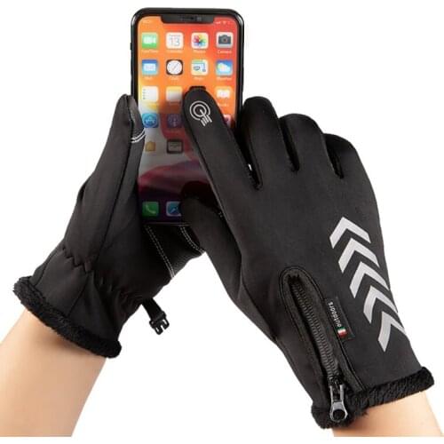 Winter Thermal Warm Touchscreen Gloves Outdoor Camping Hiking Motorcycle Gloves Durable Sports Full Finger Cycling Gloves