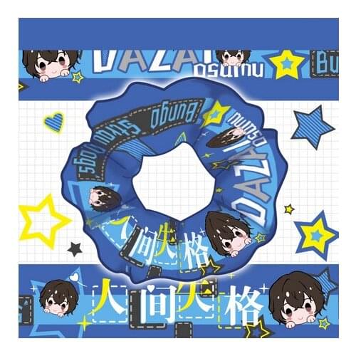 2021 Anime Bungou Stray Dogs Osamu Dazai Nakahara Chuuya Hair Rope Accessories Hair ring Japanese Girl Double Ponytail Headwear