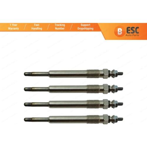 ESC Auto Parts EGP45-1 4 Pcs Heater Glow Plugs GX107, 100226344 for Fiat Citroen Peugeot Suzuki 2.0-2.2 D Ship From Turkey