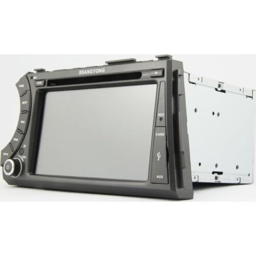 Android 10.0 Ssangyong Actyon 2005 2006-2013 Kyron Car DVD withduad Core GPS Navigation Bluetooth USB Radio 8GB Nand