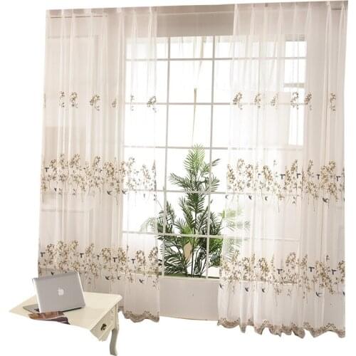 Nordic Style White Curtain Screens Bay Window Floor-to-ceiling Drapes for Living Room Balcony Simple and Modern