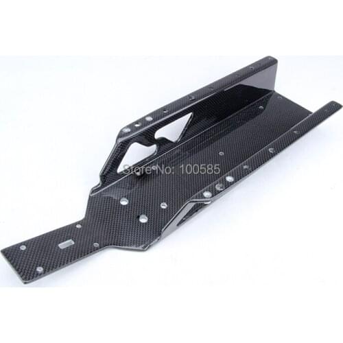 Free shipping - 1/5 scale baja carbon fiber chassis 650014 for hpi km rv baja 5b 5t 5sc