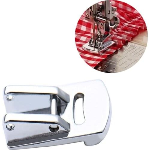 Domestic Sewing Machine Parts Presser Foot #21009 Double Gathering Foot snap on foot