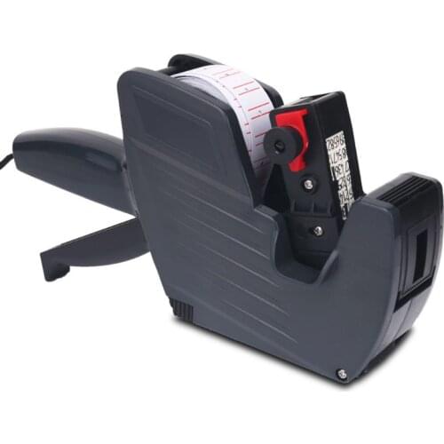8 Digits Price Tag Labeler Labeller with Red Lines Label Paper Retail Store B36C