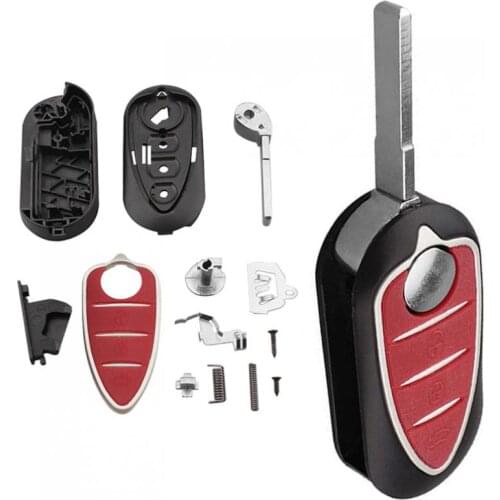 3 Buttons Car Remote Key Shell Case Fit for Alfa Romeo Mito 159 GTA