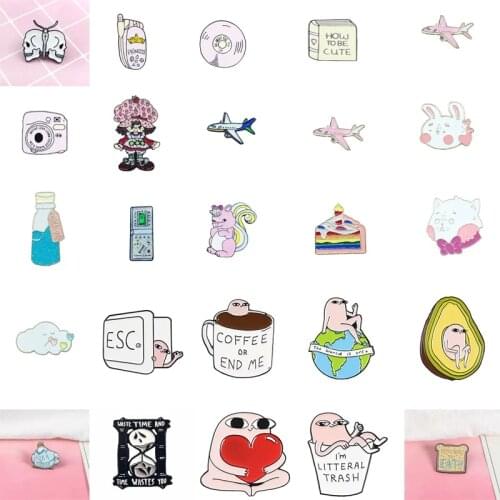 New personality, various cute animal fashion jewelry series badge brooch activity promotion