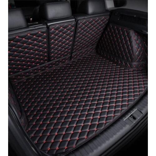 For Citroen C5 AIRCROSS 2017-2020 PU Fully enclosed trunk mat Tail box cushion scratch-resistant and protect car accessories