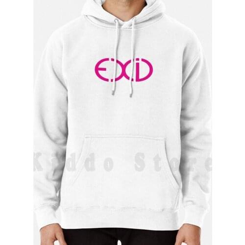 Exid-Logo-Pink hoodies long sleeve Exid Logo Pink Hani Heo Sol Ji Solji Jeonghwa Hye Rin Le Haeryung Hyeyeon Hye