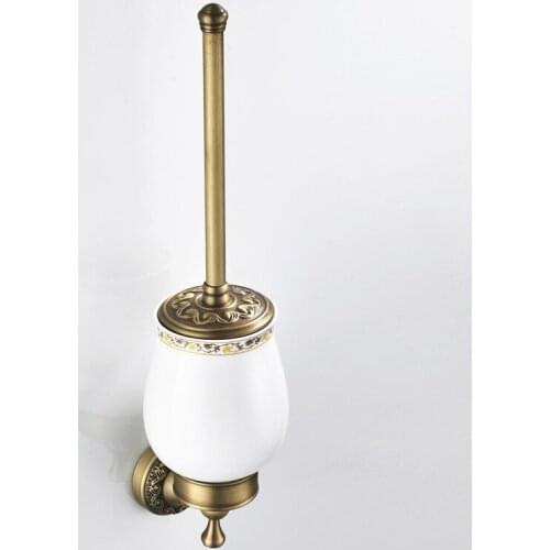 TT Antique color toilet brush holder toilet brush cup cup toilet pendant bathroom hardware set bathroom accessories