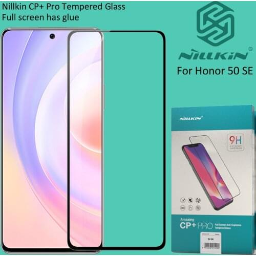 Nillkin Tempered Glass For Honor 50 SE Screen Guard Protective oleophobic Full glue
