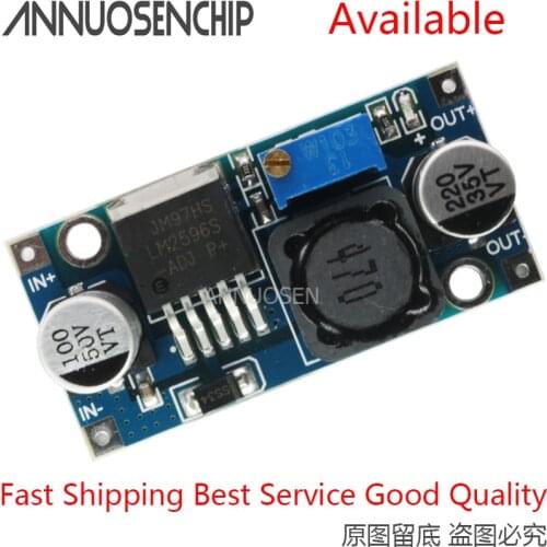 10pcs DC-DC Step Down Converter Module DC 4.0~40 to 1.3-37V Adjustable Voltage Regulator LM2596S-ADJ LM2596S LM2596 ANNUOSENCHIP