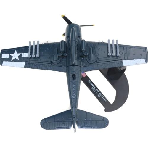 14624 Diecast 1/72 Diecast Army - Plane Models Grumman F6F Hellcat Aircraft Military - Airplane Model Toys for Collection Gift