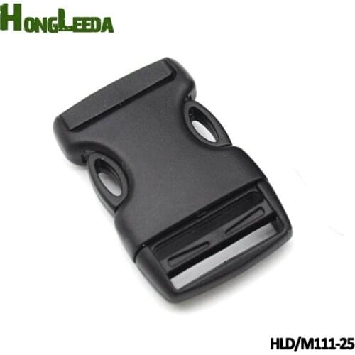20pcs HLD/M111-25mm 1inch plastic POM buckles backpack buckles for paracord strap side release buckles free shipping