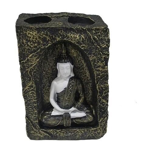Alsepeteavm In Niche Buddha Candle Holder
