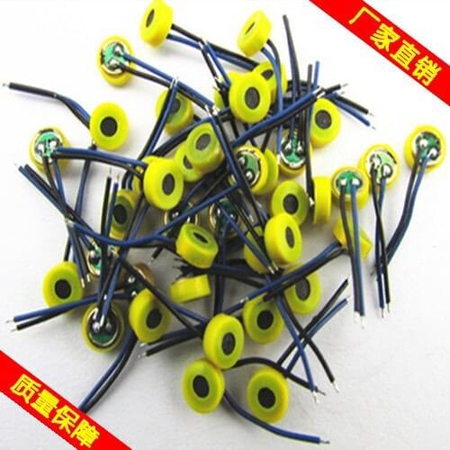 Free Shipping 10pcs Mobile phone repair parts Handset microphone 2-wire transmitter microphone module sensor
