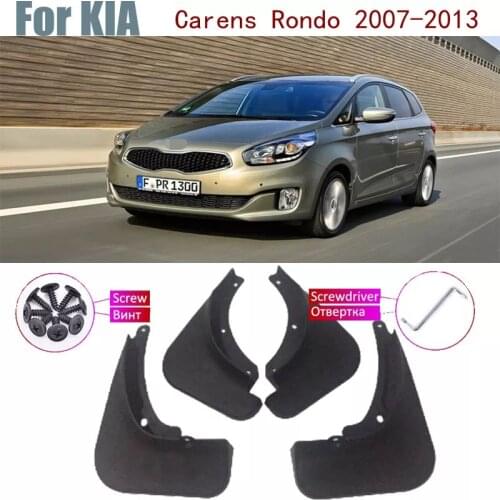 Fender Mud Guard Splash Flaps Mudguards Accessories Mudflaps For KIA Carens Rondo Rondo7 7 UN 2013~2007 2012 2011 2010 2009 2008
