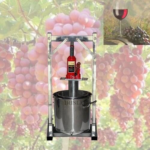 Household Stainless steel Grape pressing machine Jack press Juicer wine equipment Wine-making making machine fruit Press Filter