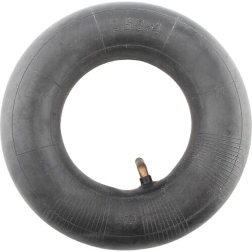 2.50-4 Black Rubber Tire Inner Tube Bent Valve Stem for 2.50-4 Tube