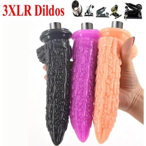 Traditional Sex Machine 3XLR Attachment Dildo Suction Cup Sex Love Machine For Women Sex Products Y8