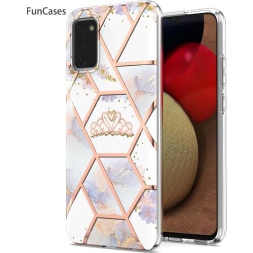 Geometry Silicone Phone Case For Samsung A02S Carcasa Covers Galaxy telefon M02 A02S A01 Core S21 FE A02 Ultra 5G Plus Telephone
