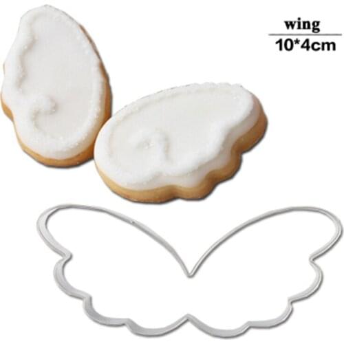 Paradise Wings Fruit Vegetable Biscuit Cookie Cutter Tools Stainless Steel Shopping Sales Online Sugarcraft Kitchen Baking Toys