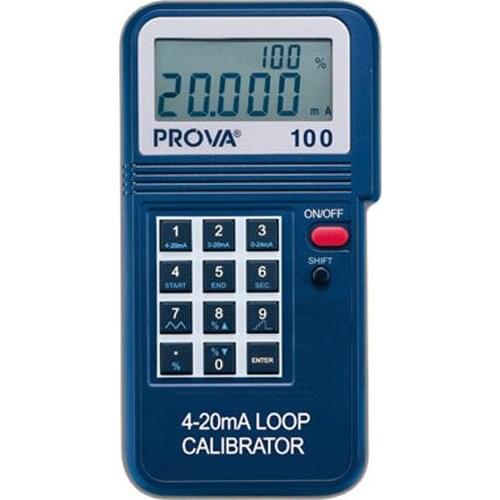 TES Calibrator Monitor Meter PROVA-100 Process Loop 4-20ma PROVA100