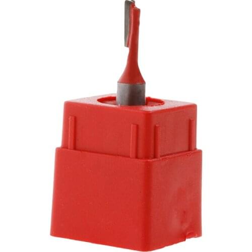 1/4" Shank 1/8" Blade Straight Carbide Single Flute Tipped Router Bit Cutter Hot