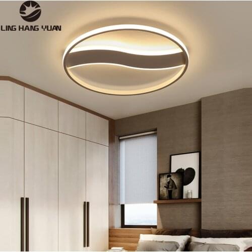 White Frame Modern Led Chandelier Lustre Home Ceiling Chandelier Lighting for Bedroom Living room Dining room Kitchen Luminaires