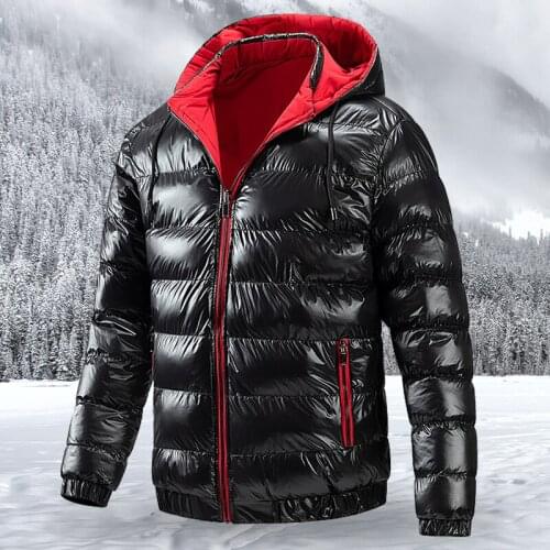 Brand Parkas Mens Thick Warm Cotton Coats Casual Brand Clothing Zipper Men Down Puffer Jackets Fashion Winter Overcoats Male