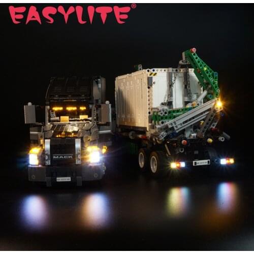 LED Light Kit For 42078 The Mack Anthem Big Truck Set Compatible With 20076 Not Included Building Blocks