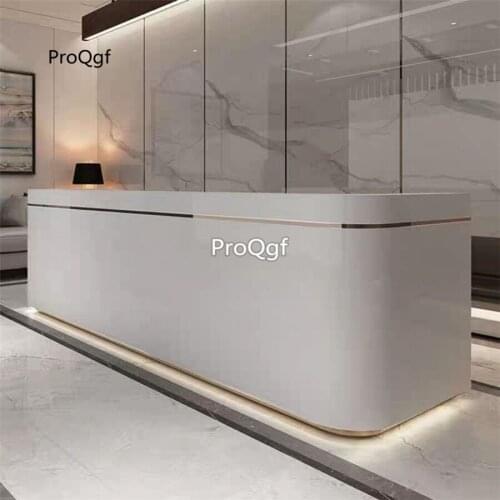 Prodgf 1Pcs A Set h Future Office Reception Table Desk