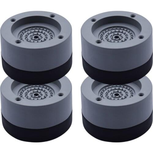 Washing Machine Footpad Noise Reducing Rubber Washing Machine Feet Pads Silent Feet For Home Furniture Appliances