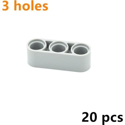 Technical Car Parts MOC Assembles Particles 32523 Liftarm Thick 1x3 hole Building Block DIY Bricks Educational Toys for Children