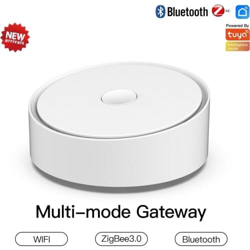 Smart Multi-mode HUB Zigbee WIFI BLE Mesh Gateway Wireless Home Bridge Homekit Voice Control Tuya Support Alexa Google Assistant