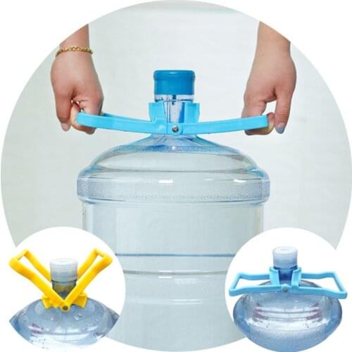 1Pcs Random Plastic Bottled Water Handle Energy Saving Thicker Double Pail Bucket Lifting Carrier Extractor Handling tools